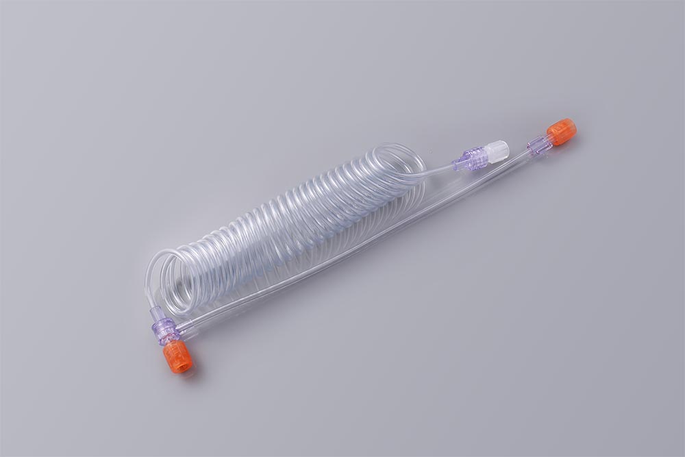 Подовжувач WLТ150 типу- Т високого тиску для інфузійних магістралей з одним зворотнім клапаном (150см) забезпечує безпеку для пацієнта та медичного перс